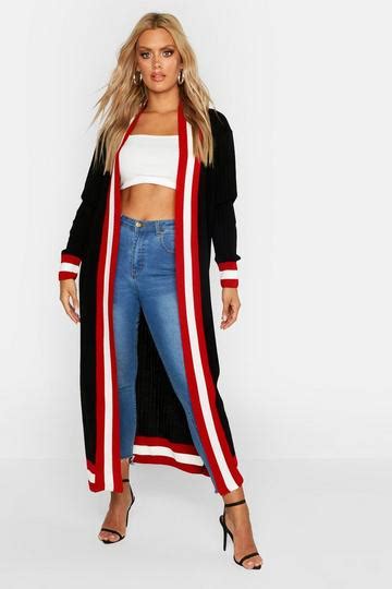 long cardigan boohoo